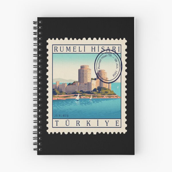 Item preview, Rumeli Hisarı Istanbul Bosphorus Postage Stamp Sticker designed and sold by stickercuffs.