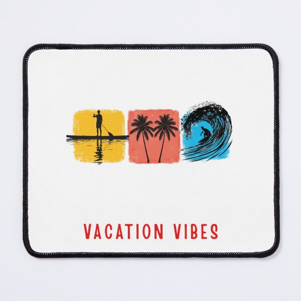 Item preview, Vacation Vibes – Tropical Surfing, Paddleboarding & Beach Paradise Vintage Design designed and sold by JaZuLive.