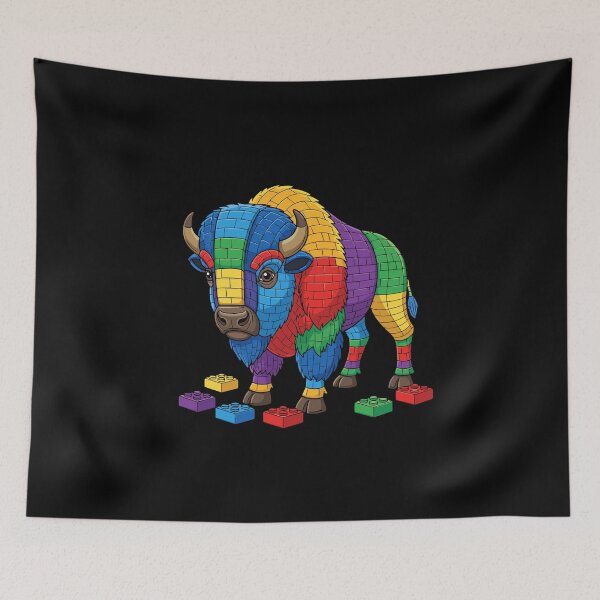 Item preview, Piñata Bison Cinco De Mayo Fiesta Animal designed and sold by PopStars1993.