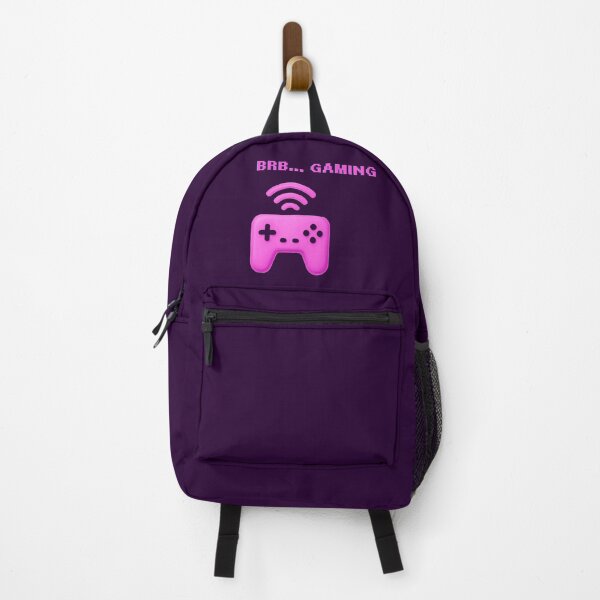 Item preview, BRB... Gaming | Pink Neon Gamer Controller | Retro Pixel Gaming Design designed and sold by VariusDesigns.