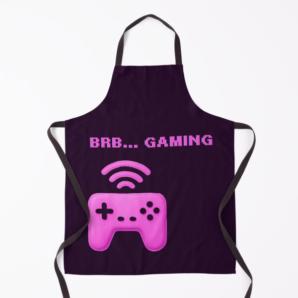 Item preview, BRB... Gaming | Pink Neon Gamer Controller | Retro Pixel Gaming Design designed and sold by VariusDesigns.