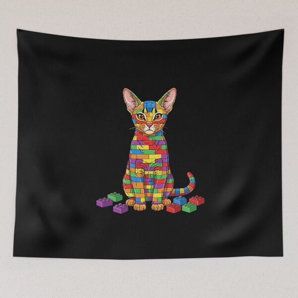 Item preview, Elementos básicos para la concienciación sobre el autismo: Neurodiversidad felina designed and sold by PopStars1993.