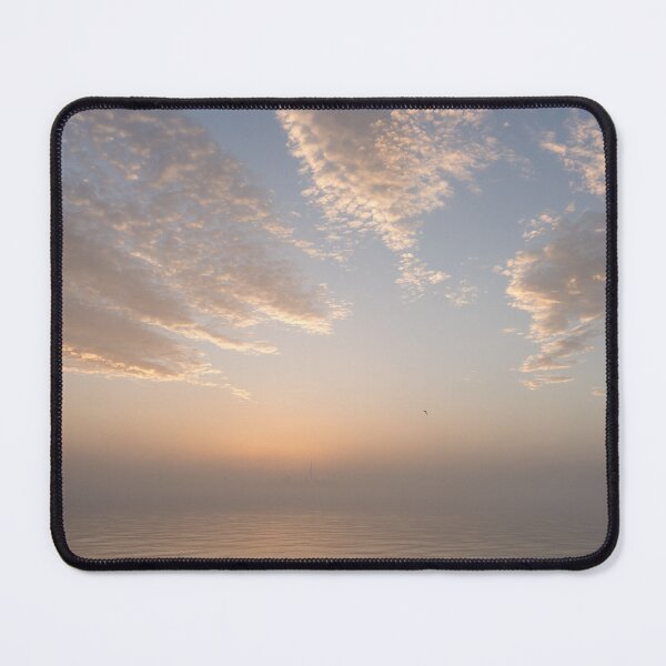 Item preview, Sunrise with Toronto Skyline Eshrouded in Soft Fog designed and sold by Georgia Mizuleva.