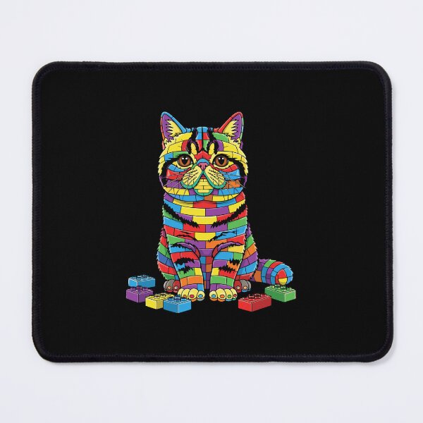 Item preview, Building Block Cat Toy Bricks Feline Lover Design designed and sold by PopStars1993.