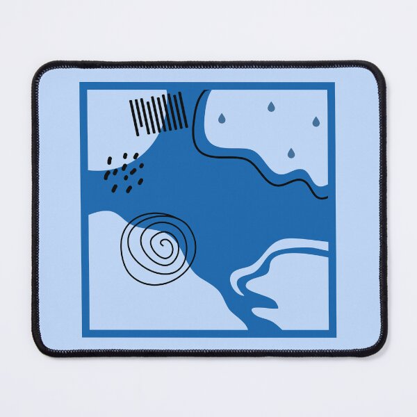 Item preview, Modern Blues designed and sold by alicraigdesigns.