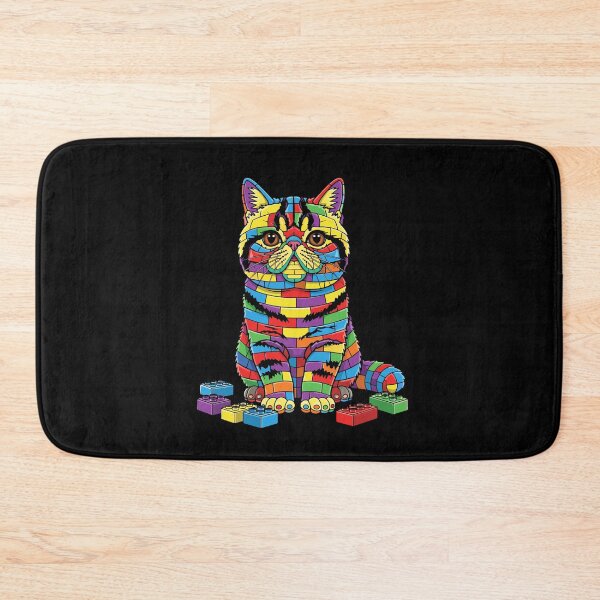 Item preview, Building Block Cat Toy Bricks Feline Lover Design designed and sold by PopStars1993.