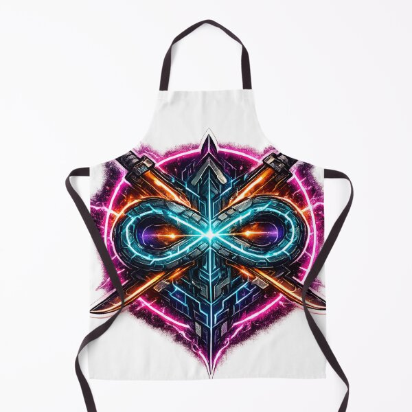 Item preview, Abstract Infinity Code Prism with High-Saturation Sparks designed and sold by RiteshCenter .