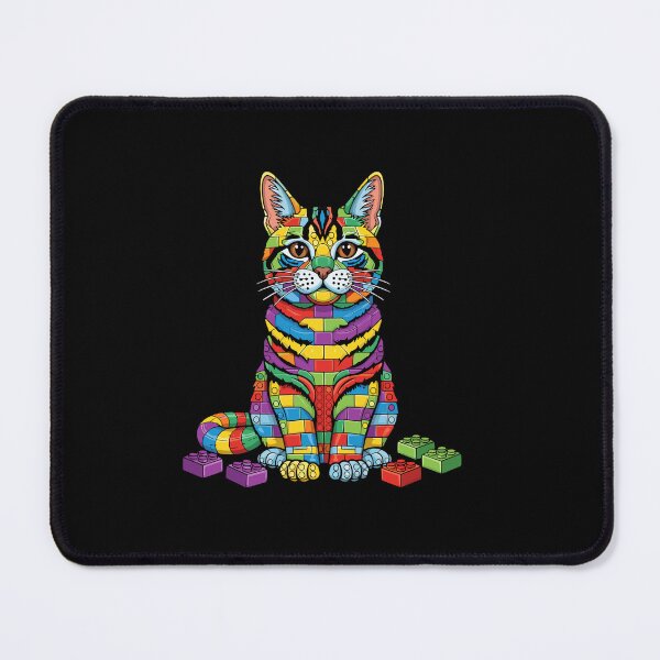 Item preview, Cat Building Blocks Pet Builder Feline Toy designed and sold by PopStars1993.