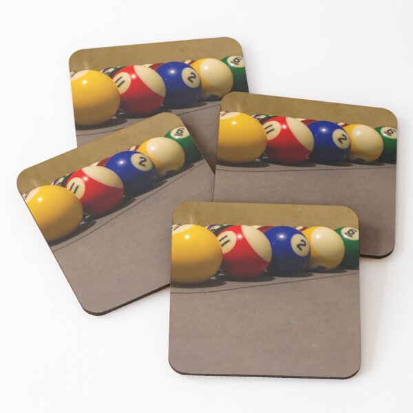 Item preview, Colorful Pool Balls Scattered on Table For Billiards Play designed and sold by Nmallia.