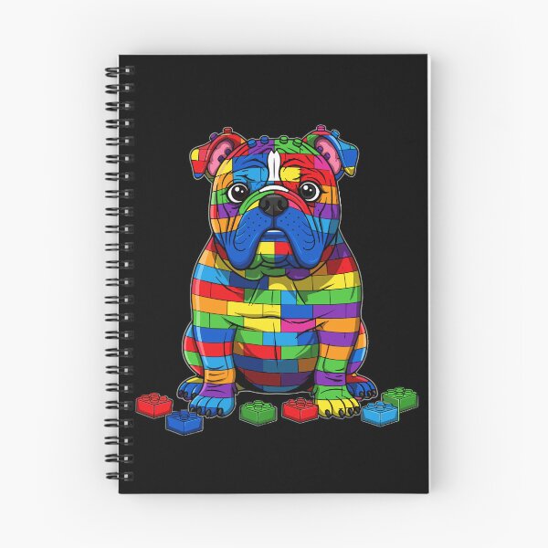 Item preview, Bulldog Building Blocks Dog Lover designed and sold by PopStars1993.