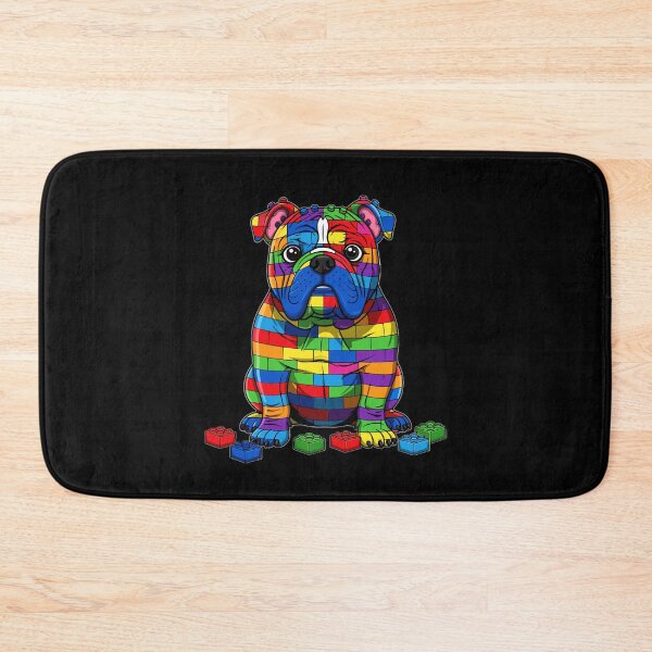 Item preview, Bulldog Building Blocks Dog Lover designed and sold by PopStars1993.