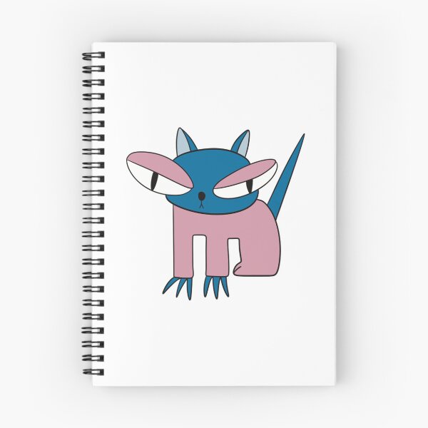 Item preview, Quirky Cat Sprinkle Cute Pink And Blue Abstract Kitty designed and sold by CoastalCraftArt.