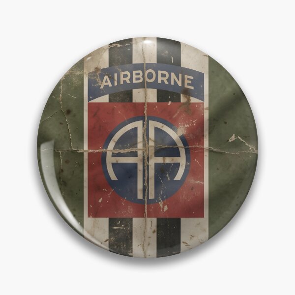 Item preview, US 82nd Airborne on D-Day Stripes designed and sold by rgrayling.