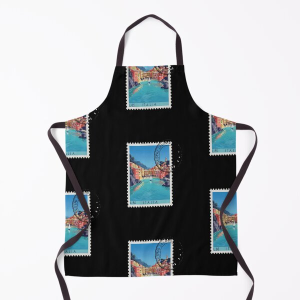 Item preview, Sestri Levante Italy Coastal Postage Stamp Travel Sticker designed and sold by stickercuffs.