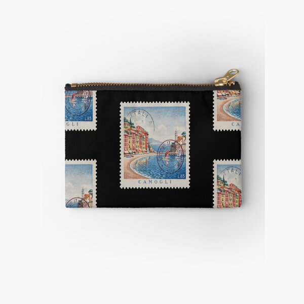 Item preview, Camogli Italy Ligurian Coast Postage Stamp Travel Sticker designed and sold by stickercuffs.