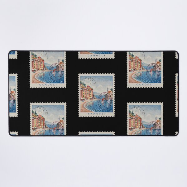 Item preview, Camogli Italy Ligurian Coast Postage Stamp Travel Sticker designed and sold by stickercuffs.