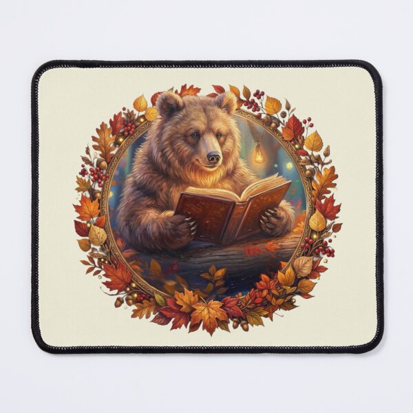 Item preview, The Woodland Bear Scholar's Autumn Motif designed and sold by Englandbear.