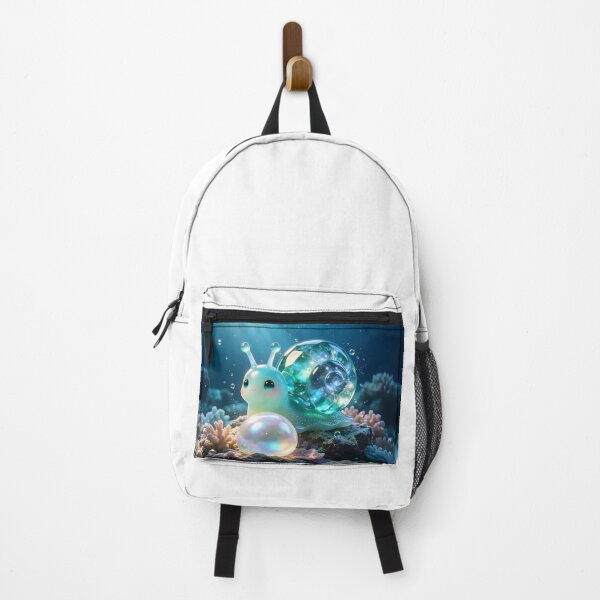 Item preview, The Pearl Collector - Magical Emerald Snail in Deep Sea designed and sold by ABYSSLAB.