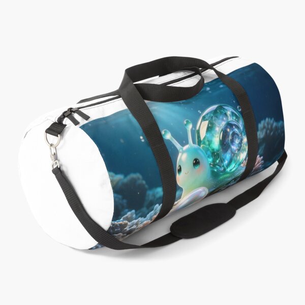 Item preview, The Pearl Collector - Magical Emerald Snail in Deep Sea designed and sold by ABYSSLAB.