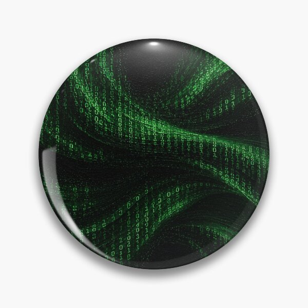 Item preview, Cyber Binary Code Waves designed and sold by Ingorgia Studio.