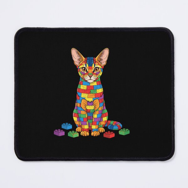 Item preview, Abyssinian Cat Building Blocks Pet Lover designed and sold by PopStars1993.