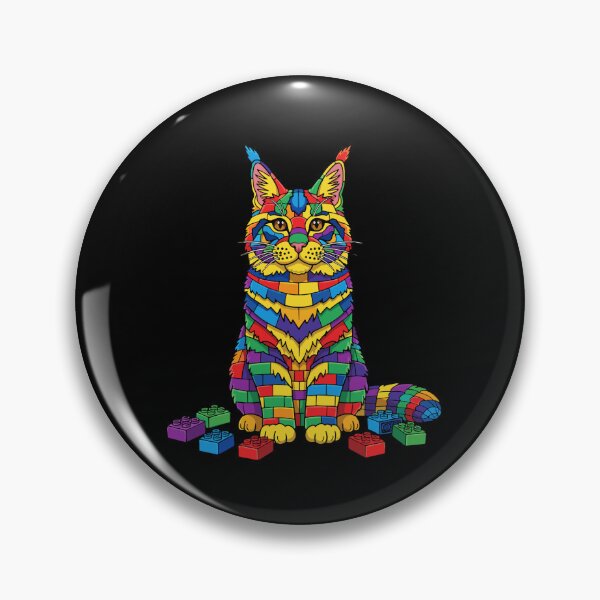Item preview, Building Blocks Caracal Feline Enthusiast Animal Lover designed and sold by PopStars1993.