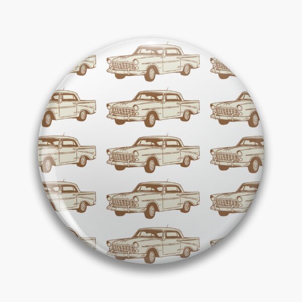 Item preview, Vintage Car Pattern  designed and sold by PamLeeDesign.