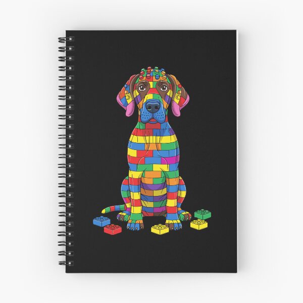Item preview, Building Blocks Dog Autism Awareness Pet designed and sold by PopStars1993.