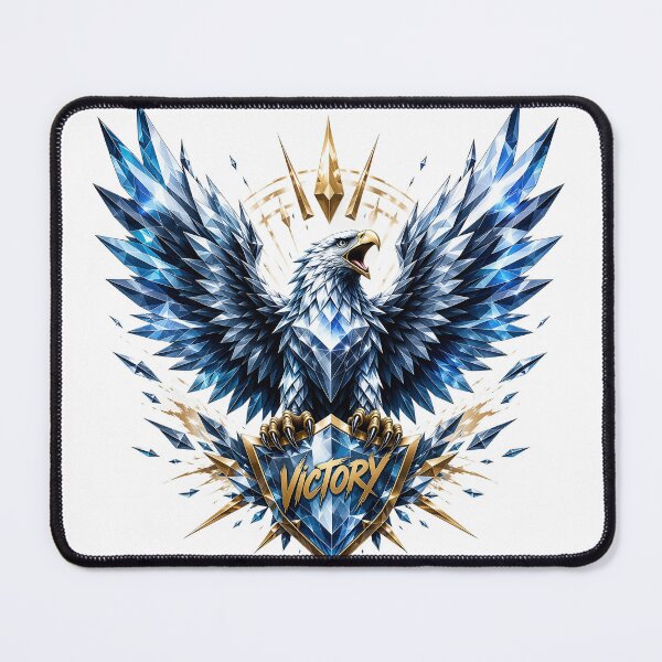 Item preview, Crystal Eagle of Victory designed and sold by Artisan Finds Online.