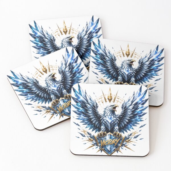 Item preview, Crystal Eagle of Victory designed and sold by Artisan Finds Online.