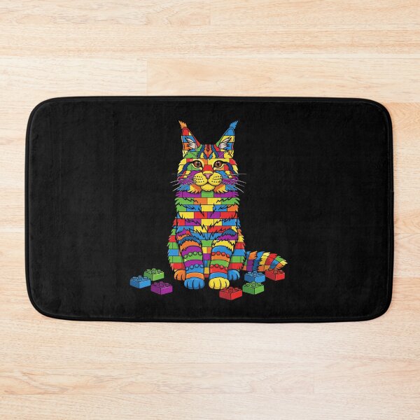 Item preview, Maine Coon Building Blocks Cat Lover designed and sold by PopStars1993.
