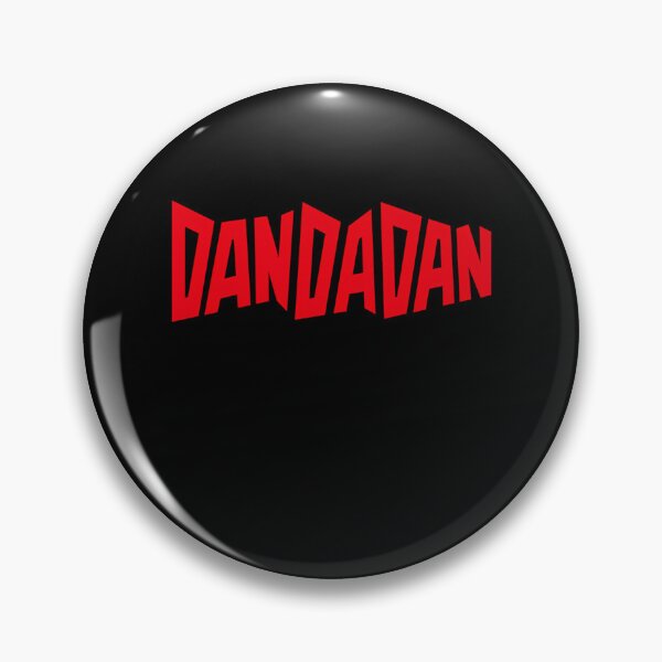Item preview, Bold Red Jagged Dandadan Typography on a Solid designed and sold by Xeneros.