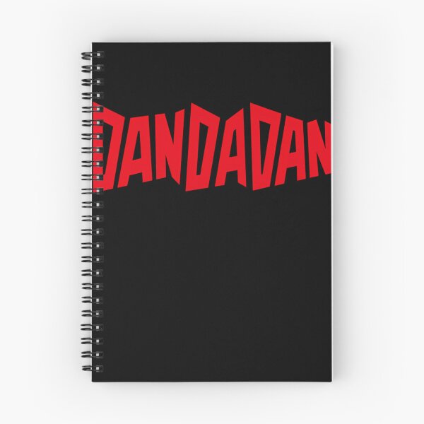 Item preview, Bold Red Jagged Dandadan Typography on a Solid designed and sold by Xeneros.