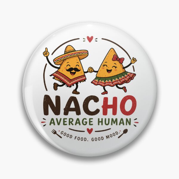 Item preview, Nacho Average Human Dancing Nacho Chip Funny Hindi Pun Desi Gift designed and sold by SHREE ART STUDIO.