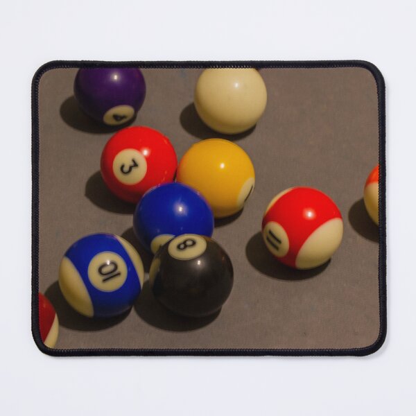 Item preview, Colorful Pool Balls Scattered on Table For Billiards Play designed and sold by Nmallia.