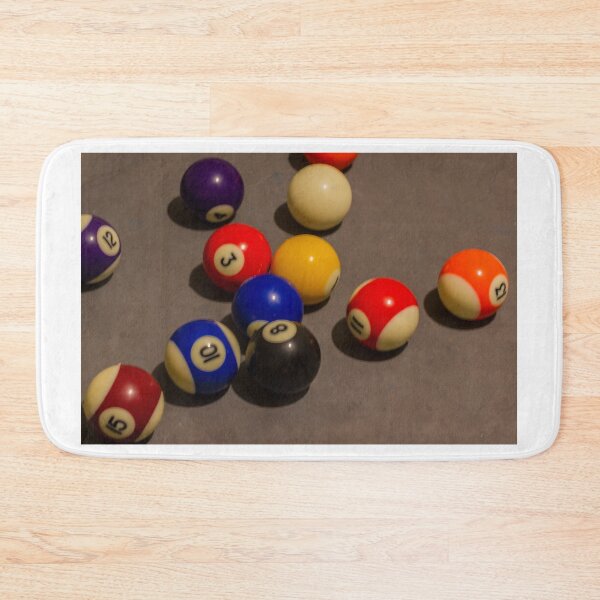 Item preview, Colorful Pool Balls Scattered on Table For Billiards Play designed and sold by Nmallia.