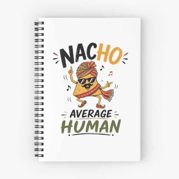 Item preview, Nacho Average Human Dancing Nacho Chip Funny Hindi Pun Desi Gift designed and sold by SHREE ART STUDIO.