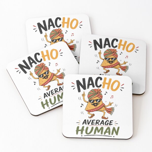 Item preview, Nacho Average Human Dancing Nacho Chip Funny Hindi Pun Desi Gift designed and sold by SHREE ART STUDIO.