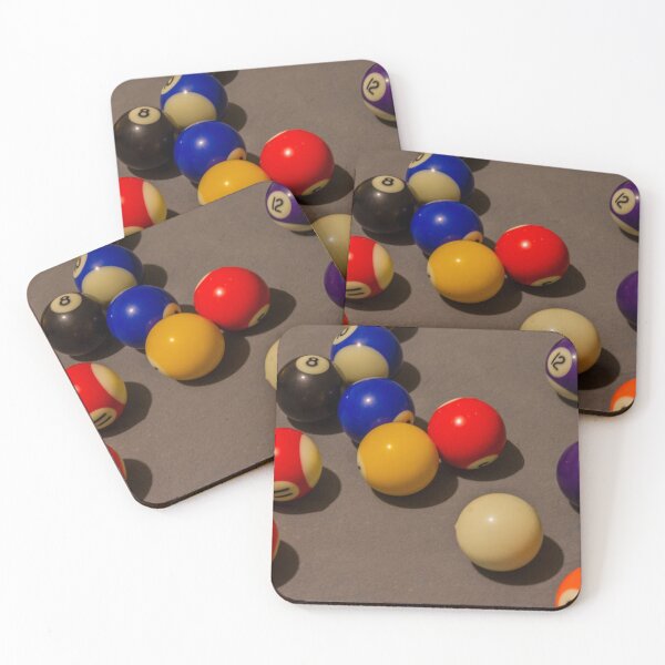 Item preview, Colorful Pool Balls Scattered on Table For Billiards Play designed and sold by Nmallia.