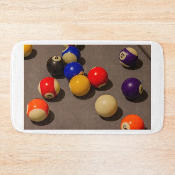 Item preview, Colorful Pool Balls Scattered on Table For Billiards Play designed and sold by Nmallia.