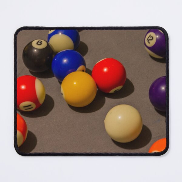 Item preview, Colorful Pool Balls Scattered on Table For Billiards Play designed and sold by Nmallia.