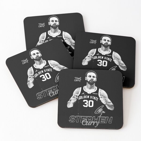 Item preview, Stephen Curry, Basketball, Sports, NBA, Black and White designed and sold by BigBossHideout.