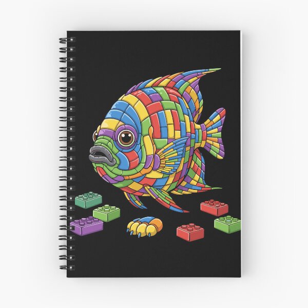 Item preview, Colorful Building Blocks Fish Ocean Life designed and sold by PopStars1993.