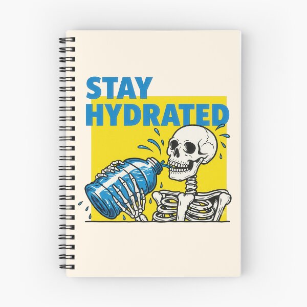 Item preview, Stay Hydrated Skeleton Drinking Water designed and sold by nuel-art.