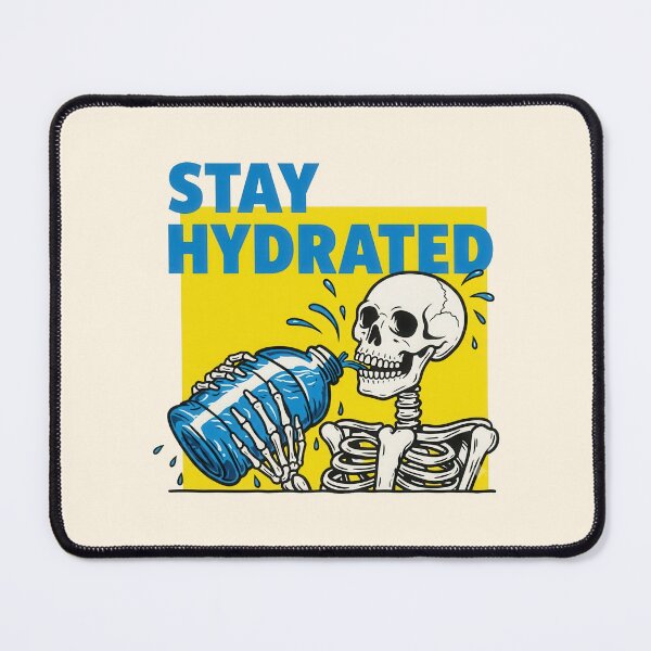 Item preview, Stay Hydrated Skeleton Drinking Water designed and sold by nuel-art.
