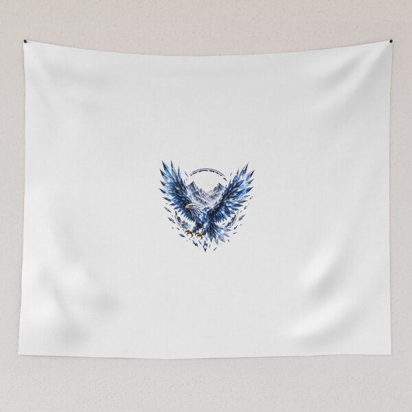 Item preview, Crystal Eagle of the Frozen Peaks designed and sold by Artisan Finds Online.