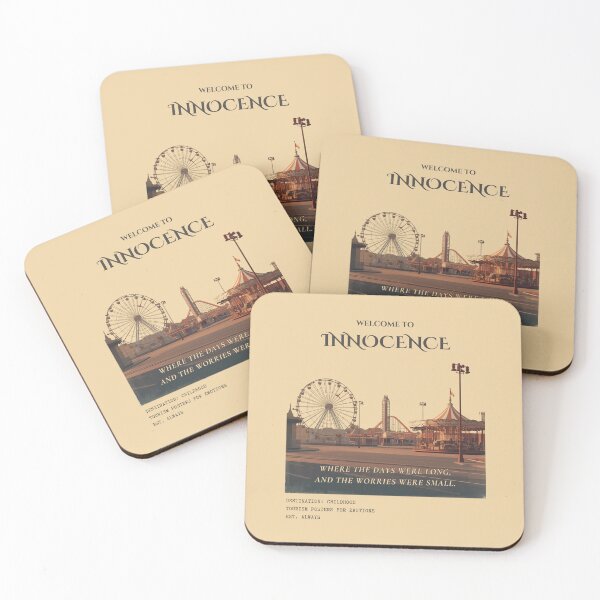 Item preview, Welcome To Innocence Vintage Childhood Tourism Travel Poster designed and sold by KaBaRen.
