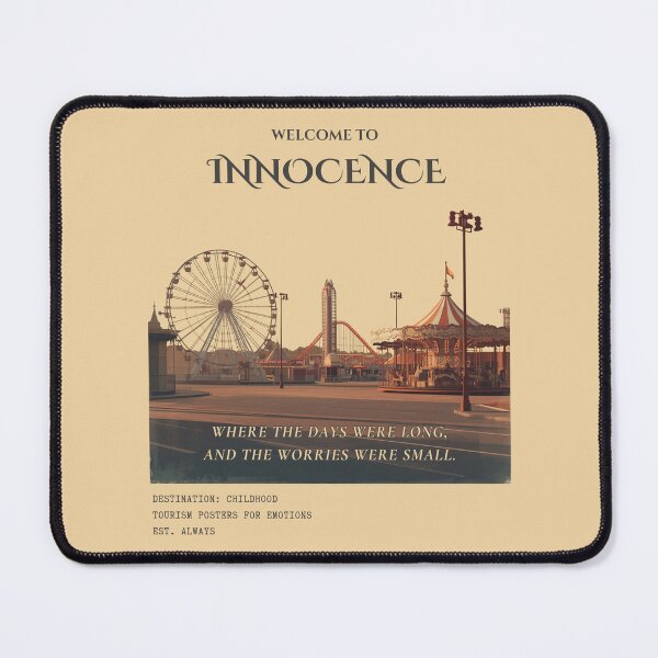 Item preview, Welcome To Innocence Vintage Childhood Tourism Travel Poster designed and sold by KaBaRen.