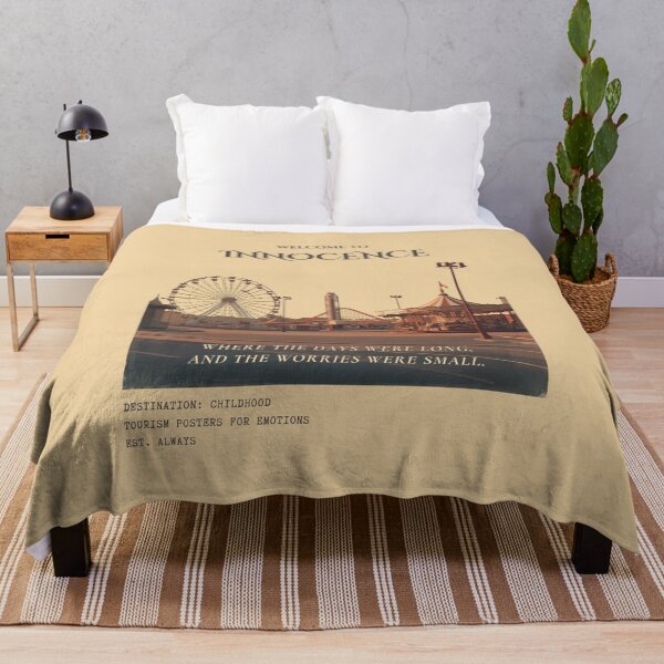 Item preview, Welcome To Innocence Vintage Childhood Tourism Travel Poster designed and sold by KaBaRen.