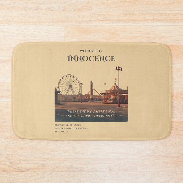 Item preview, Welcome To Innocence Vintage Childhood Tourism Travel Poster designed and sold by KaBaRen.